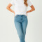 Pantalon Lindora Azul Grisaceo