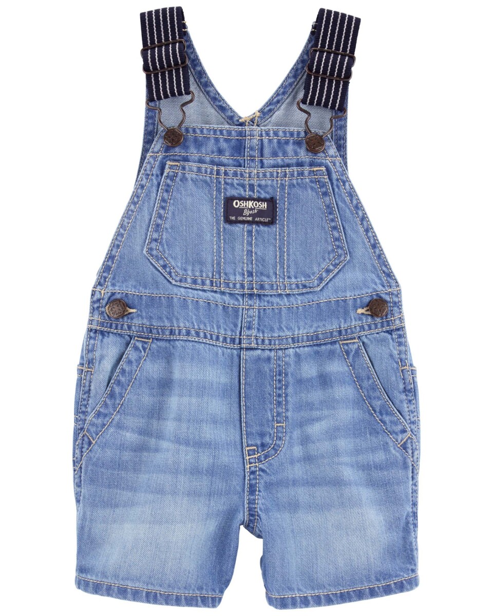 Enterito corto jean con tirantes hickory 