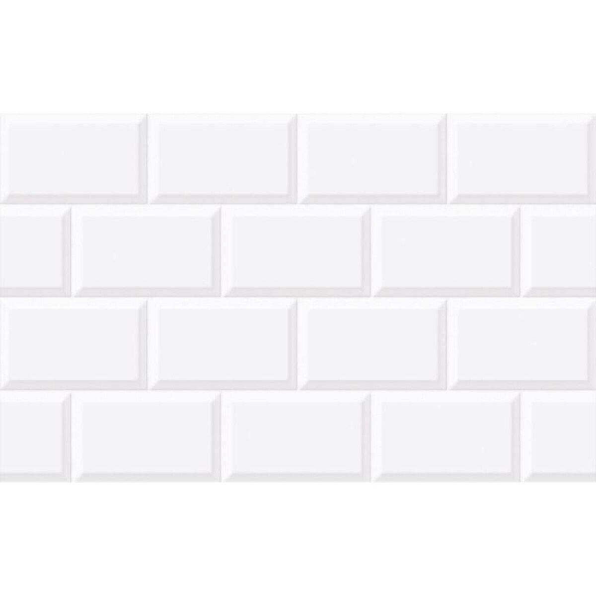 REVESTIMIENTO 33 X 59 DECORA BLANCO RECTIFICADO 