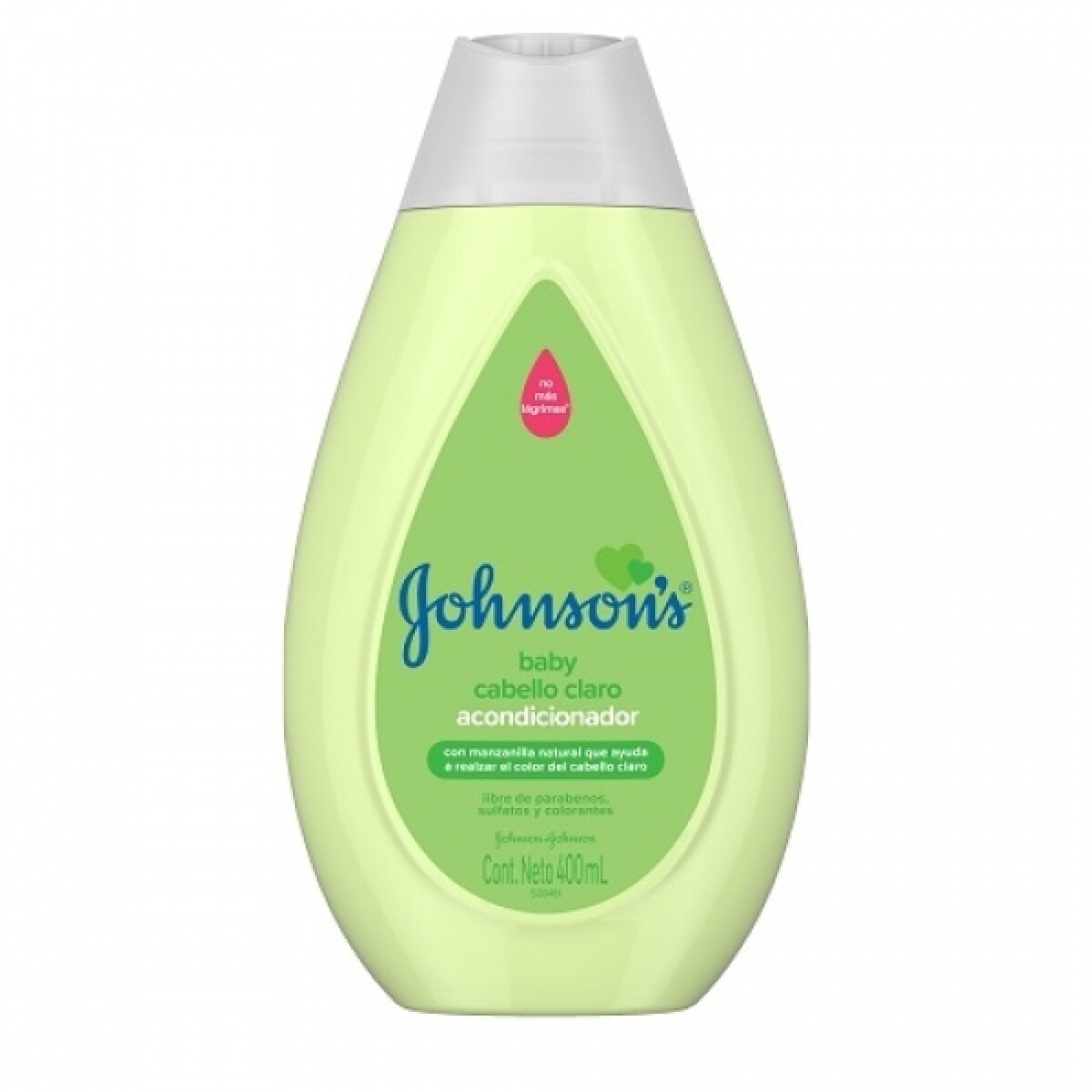 Johnson & Johnson Acondicionador Manzanilla 400 ml – Cabello Suave y Brillante