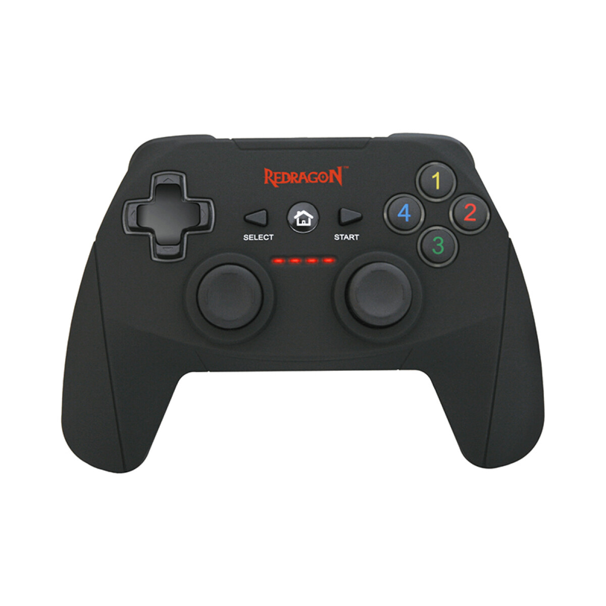 Joystick Gamer Inalambrico Redragon Harrow G808 PC PS3 Black 