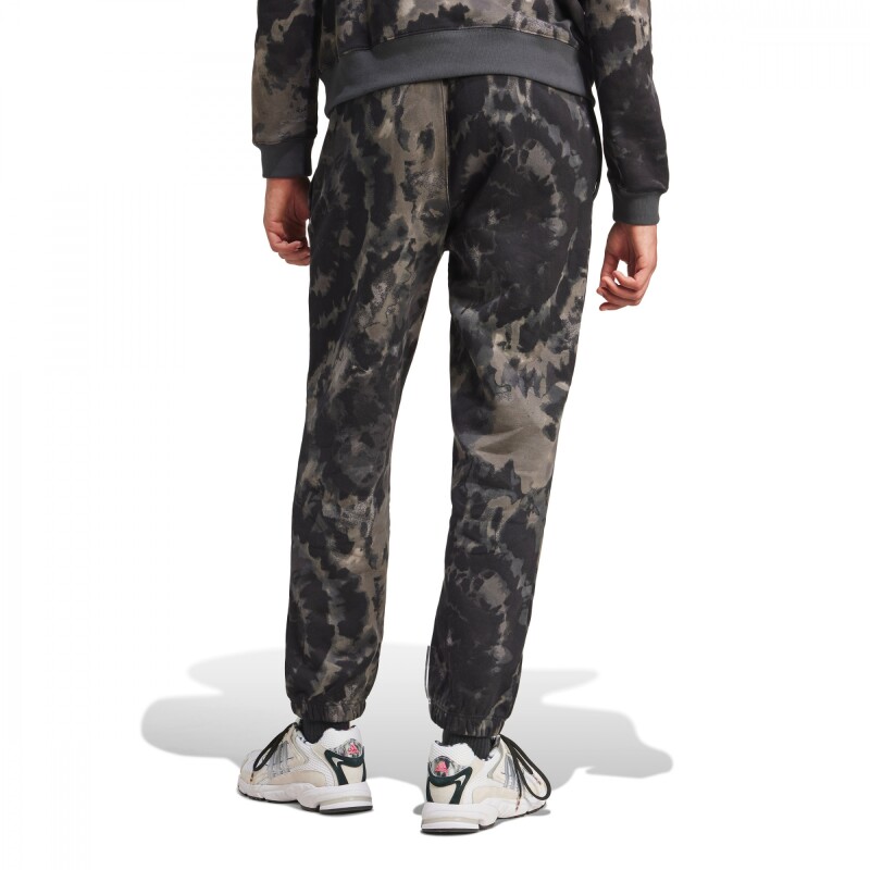 Pantalón Largo Tie-Dyed Jogger de Hombre Negro