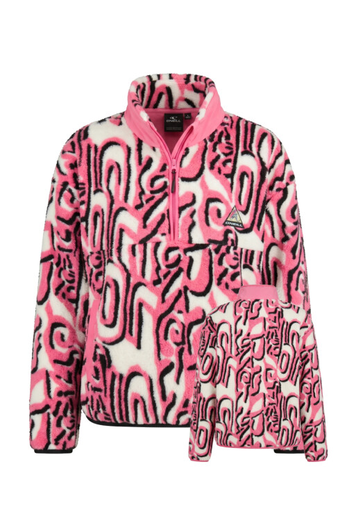 Campera O'Neill California Neo-Vintage Rosa/Blanco