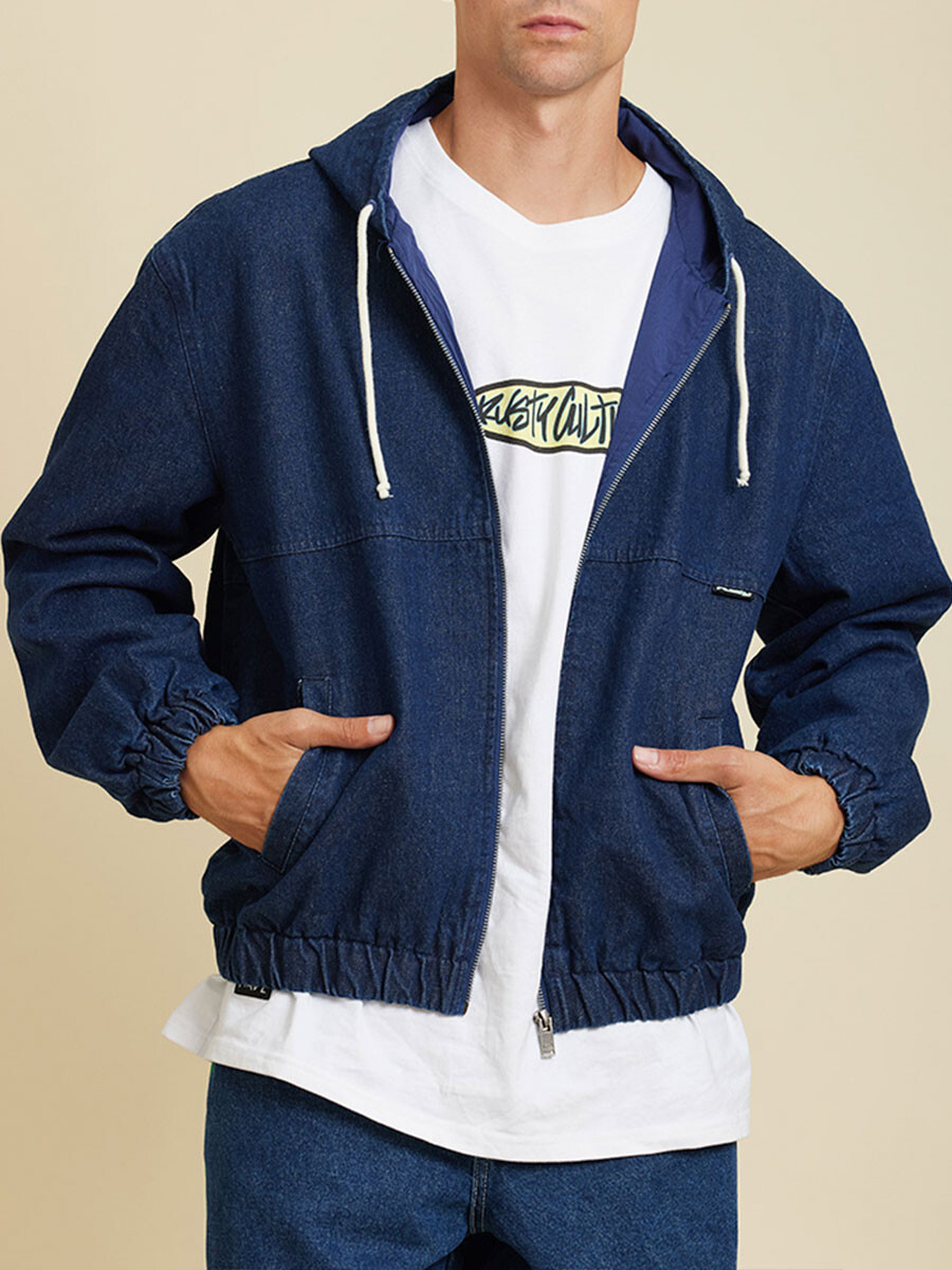 CAMPERA JEAN LUZO RUSTY - Navy 