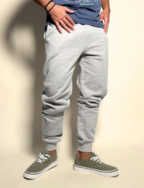 Jogger de algodón Donda Gris Melange