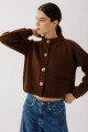 PRE VENTA Cardigan Terro Pick Chocolate