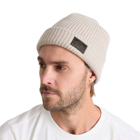 Gorro Lana Roark Fisherman Beanie Beige