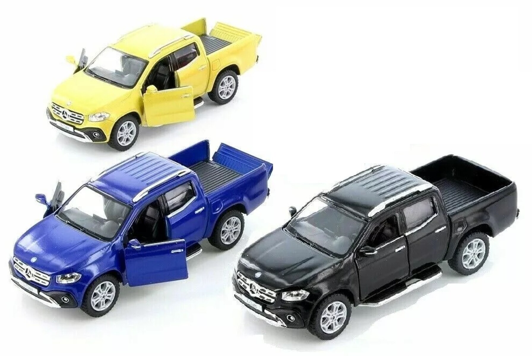 Camioneta pickup Mercedes-Benz X-Class de doble cabina 2017, 5410D - 1/42 