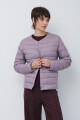 CAMPERA PLUMAS LILA