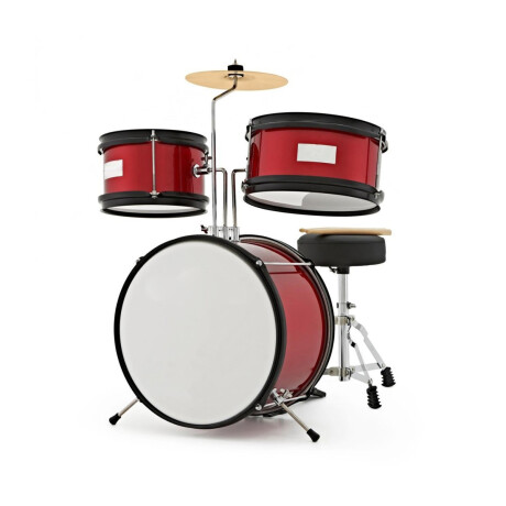 Bateria Infantil Power Beat Wine Red C/hardware S/platillos Bateria Infantil Power Beat Wine Red C/hardware S/platillos