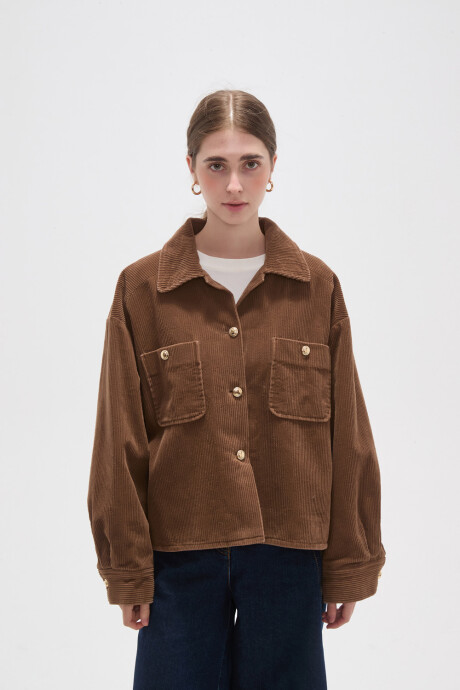 Sobrecamisa Tamia Tostado