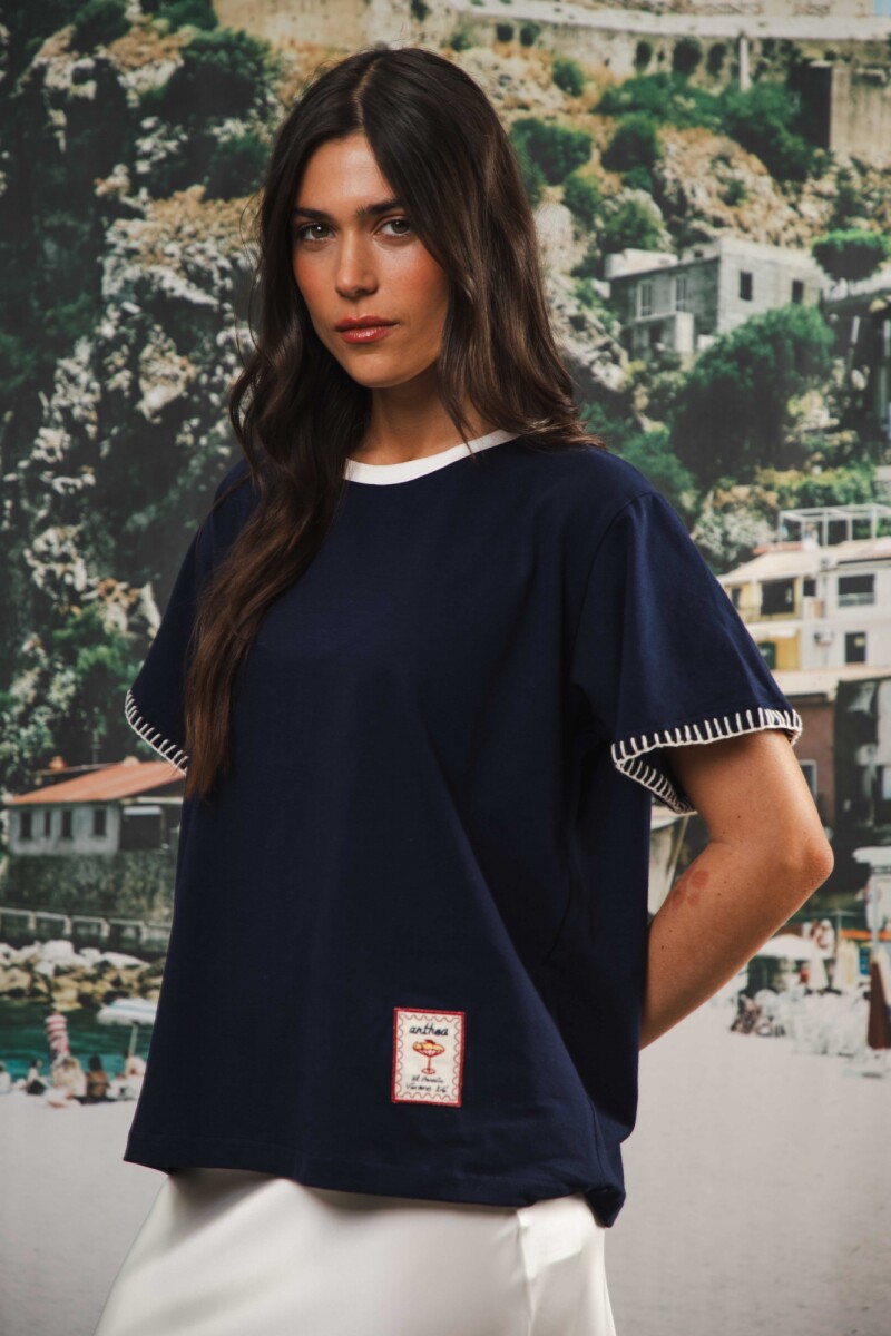 Remera OASIS Azul
