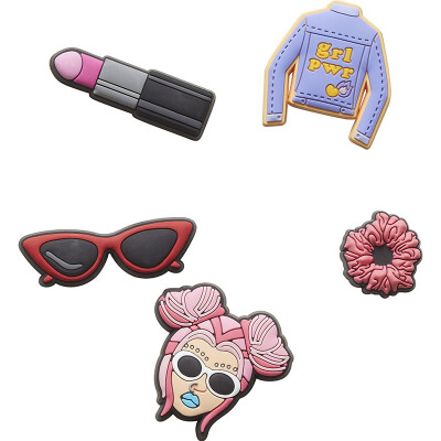 Jibbitz™ Charm Fashionista 5 Pack Multicolor