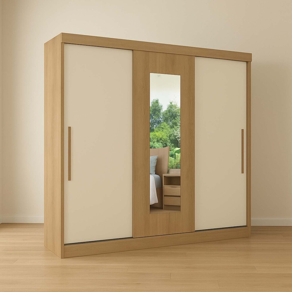 PLACARD 3 PUERTAS MDP MARRON VISION