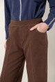 Pantalon cotidiano Chocolate