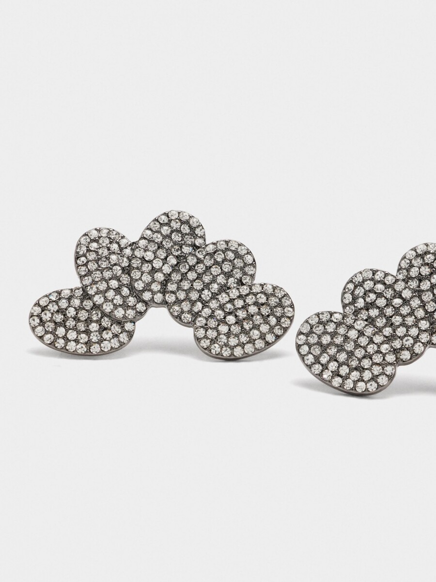 Pendientes Plateados Maxi plateado