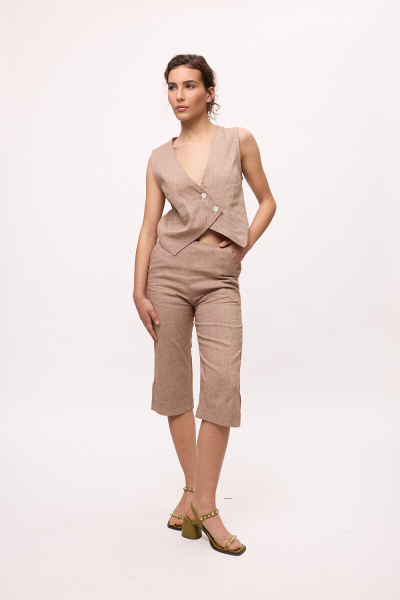 Chaleco Azure Marron