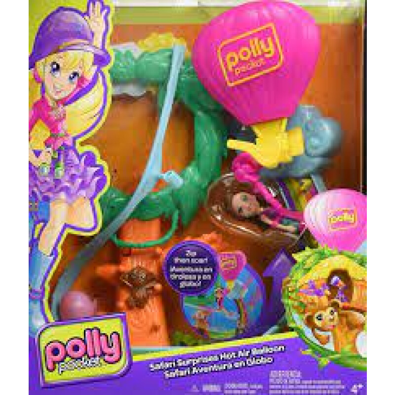 Polly Pocket Safari Aventura en Globo Polly Pocket Safari Aventura en Globo