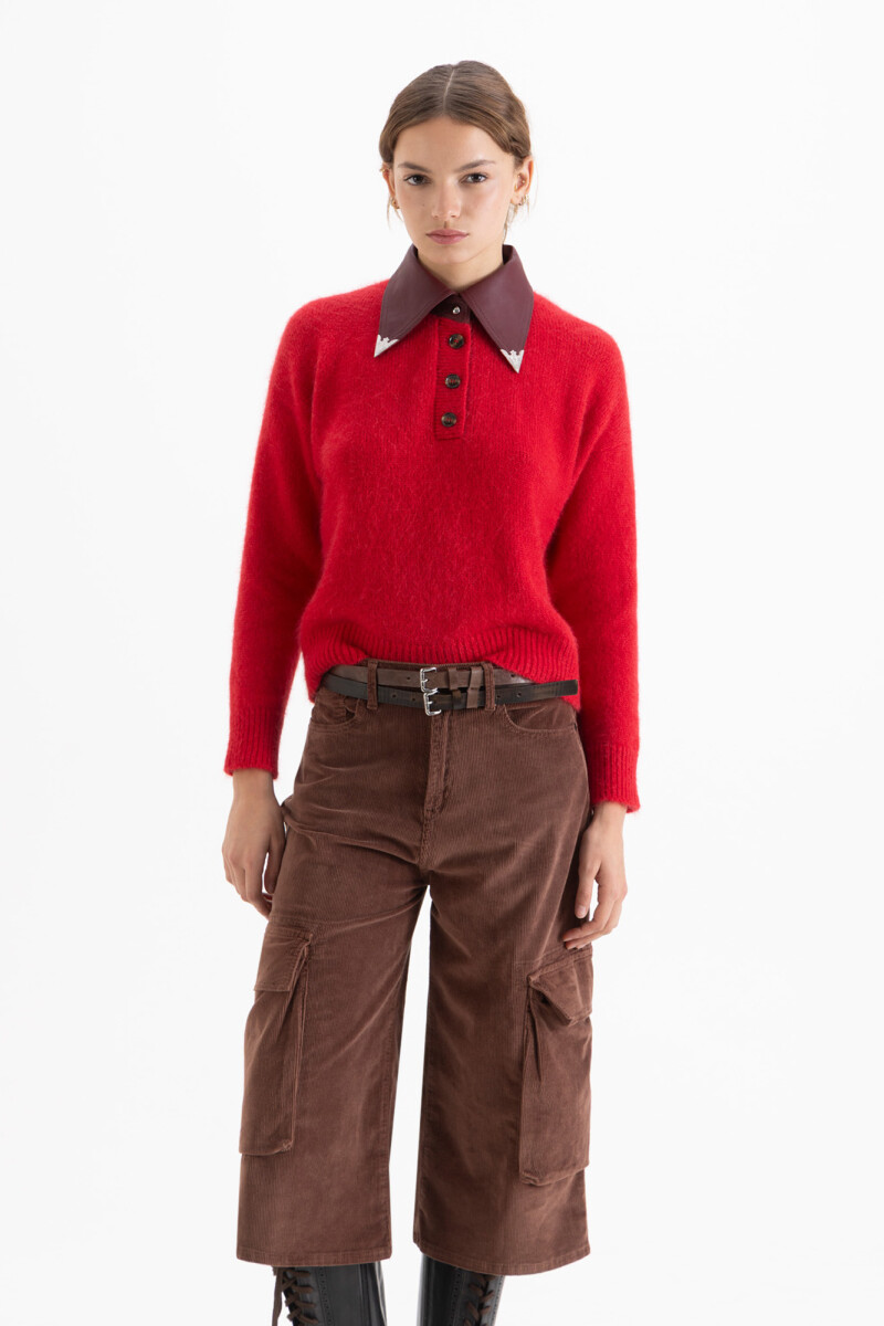 SWEATER OLIVIA Rojo