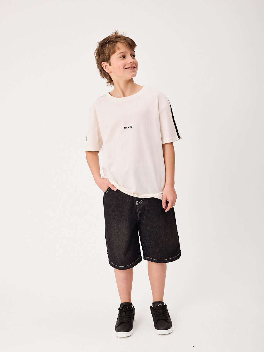 T-SHIRT M/C NAYROBY TEEN DIXIE Blanco