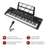 Organo musical Teclado Piano con 61 Teclas 100 Ritmos 100 Tonos y Micrófono Imback Organo musical Teclado Piano con 61 Teclas 100 Ritmos 100 Tonos y Micrófono Imback