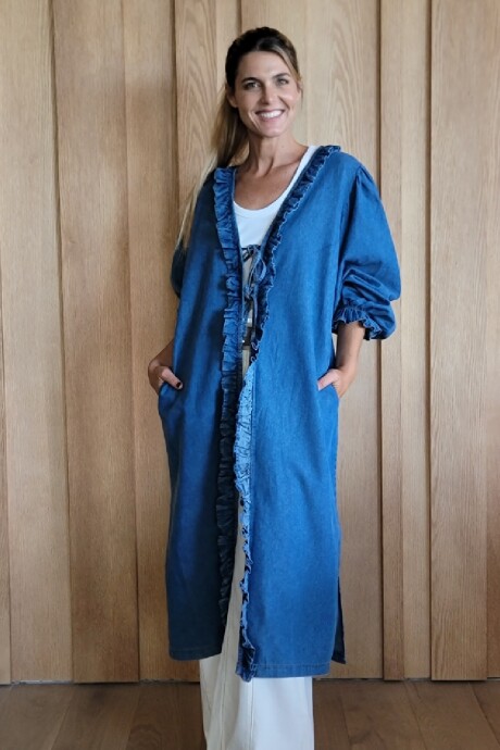 Kimono Almeja Denim Azul