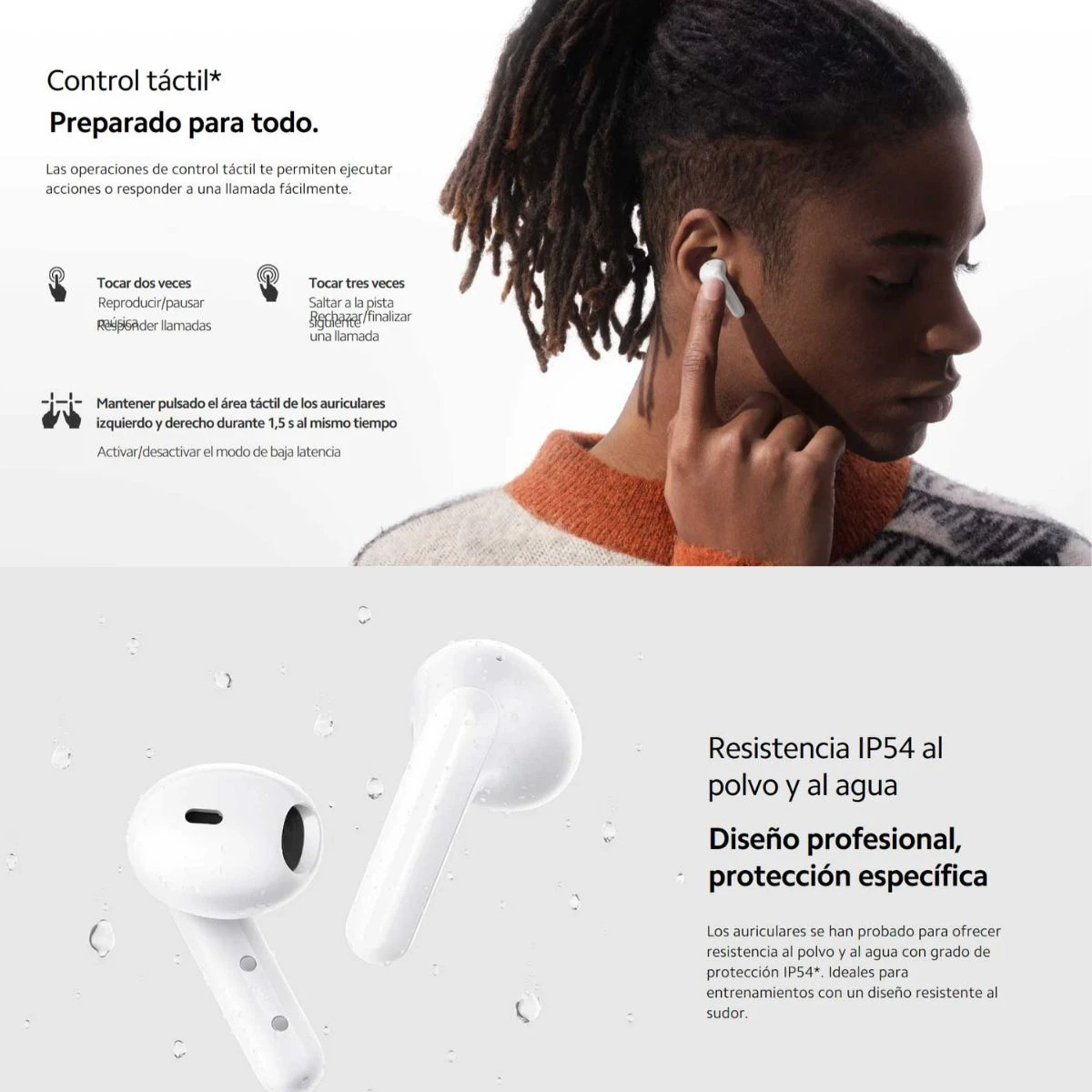Los audífonos inalámbricos Xiaomi Redmi Buds 4 Lite están por menos de 350  pesos en  México y con pago a 12 MSI