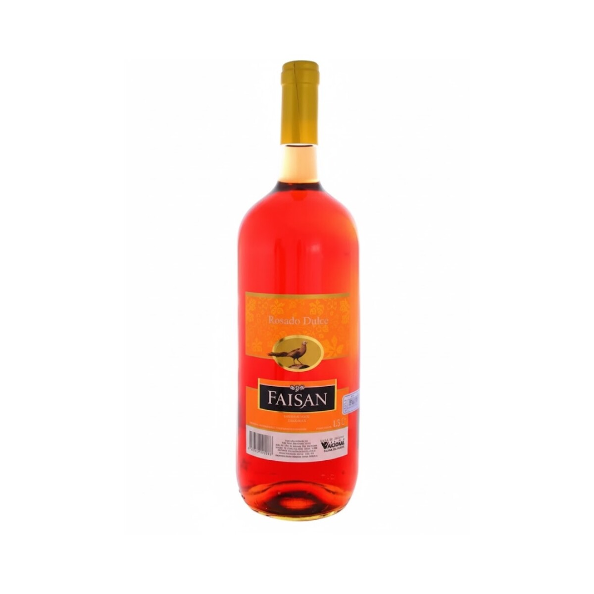 VINO FAISAN ROSADO DULCE 1.5 LT 