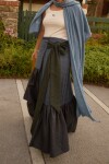 Winter Wave Skirt Gris