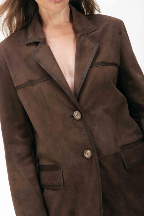 MIKI FW26 BLAZER MARRON