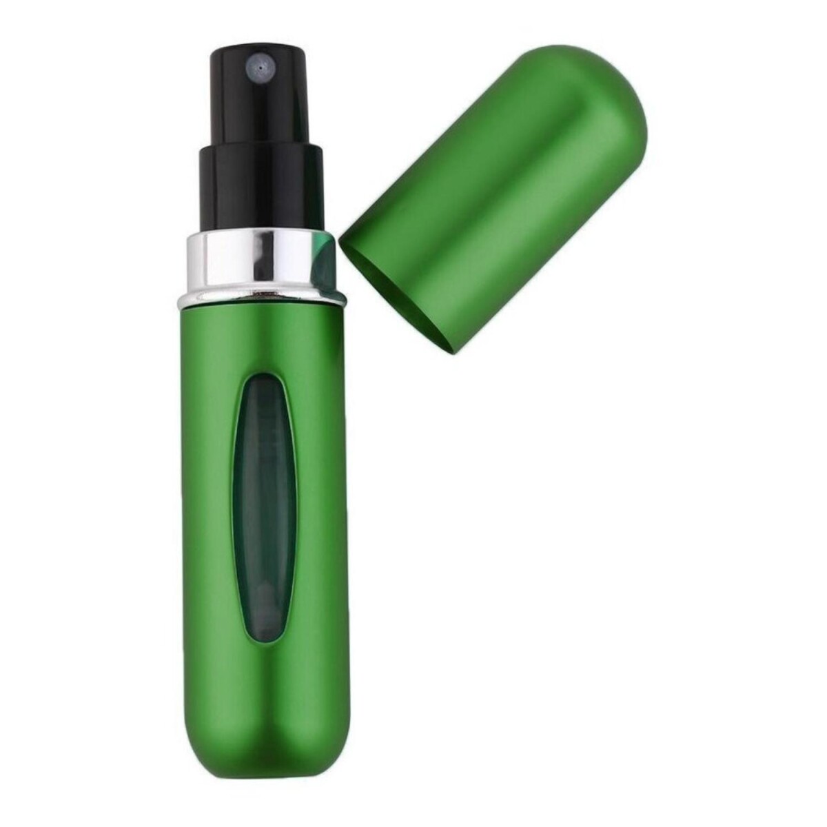 Mini Botella Atomizadora Perfume Portátil Recargable - Variante Color Verde Oscuro 