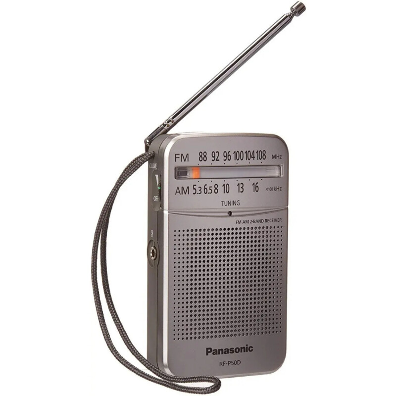 Radio Portátil Panasonic Am/fm A Pilas modelo Rf-p50d Radio Portátil Panasonic Am/fm A Pilas modelo Rf-p50d