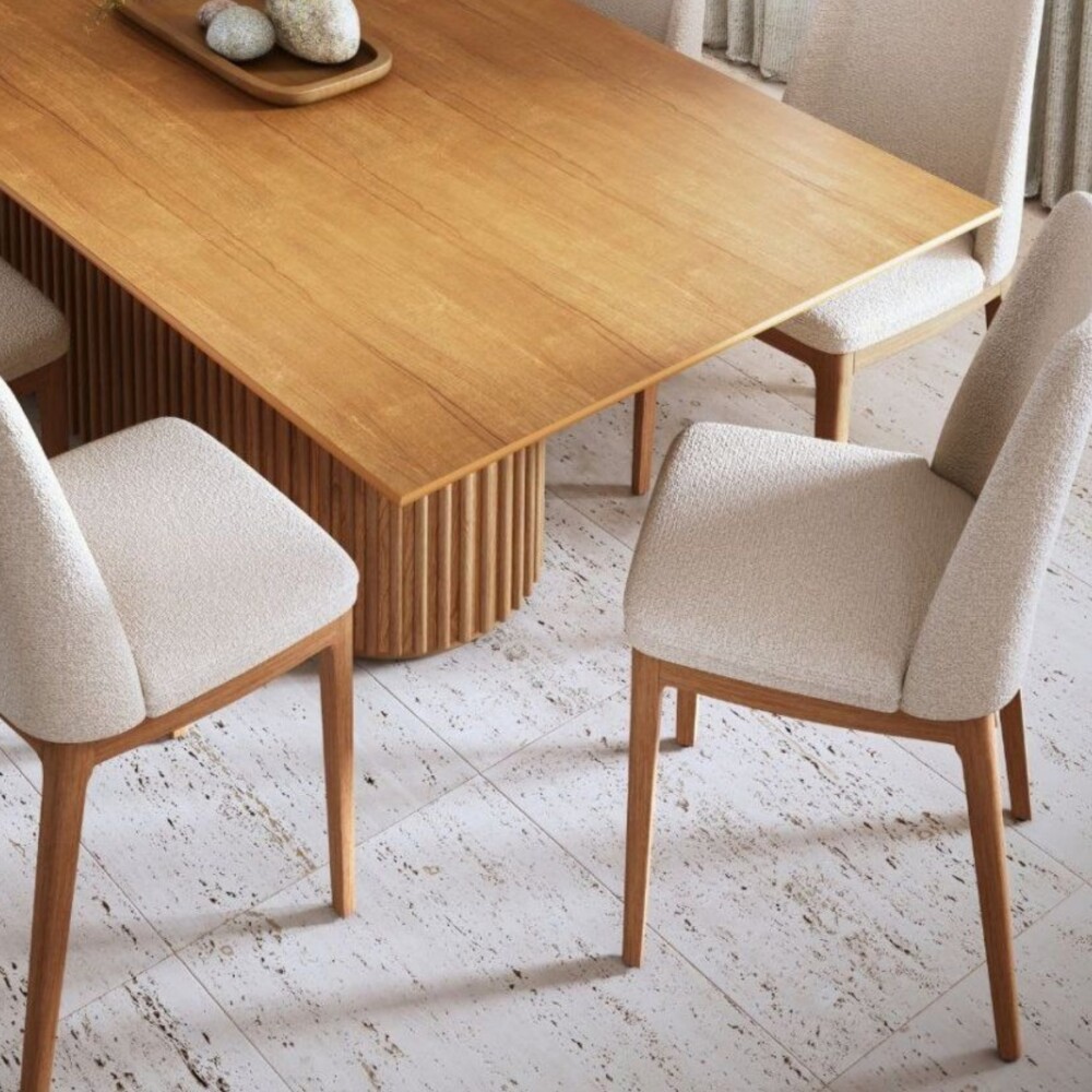 Silla de Comedor City - Línea Manhattan Lino/Natural