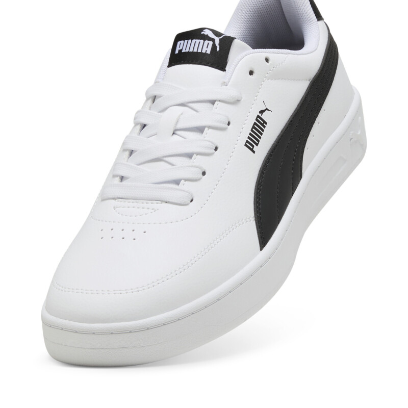Championes Puma Court Classic Clean de Hombre - 402223 01 Blanco-negro