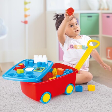 Set Carro Educativo Dolu con Bloques Gigantes de Encastre 001