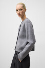 CHAQUETA Gris Melange