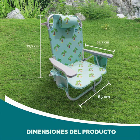 Silla Reposera Reforzada 120kg Plegable Aluminio Celeste2