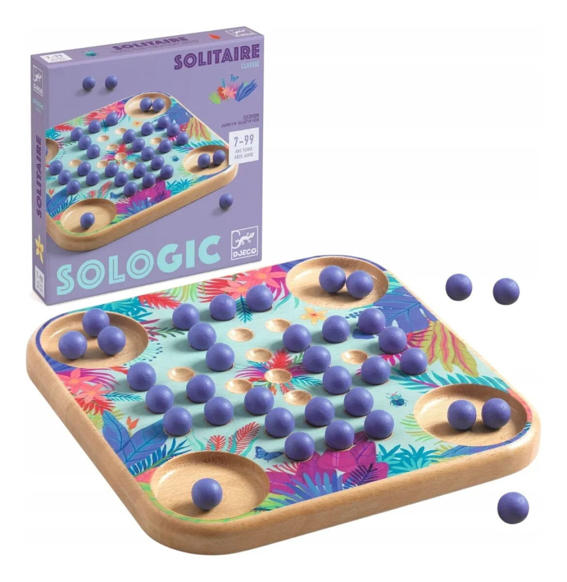 Juego de Mesa Solitario Sologic Djeco 