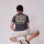 T-SHIRT MUNKE TEEN RUSTY Gris Oscuro