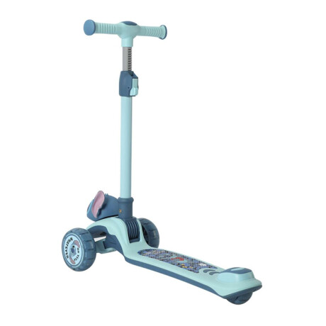 Monopatin 3D Stitch Con 3 Ruedas Y Luz Stitch