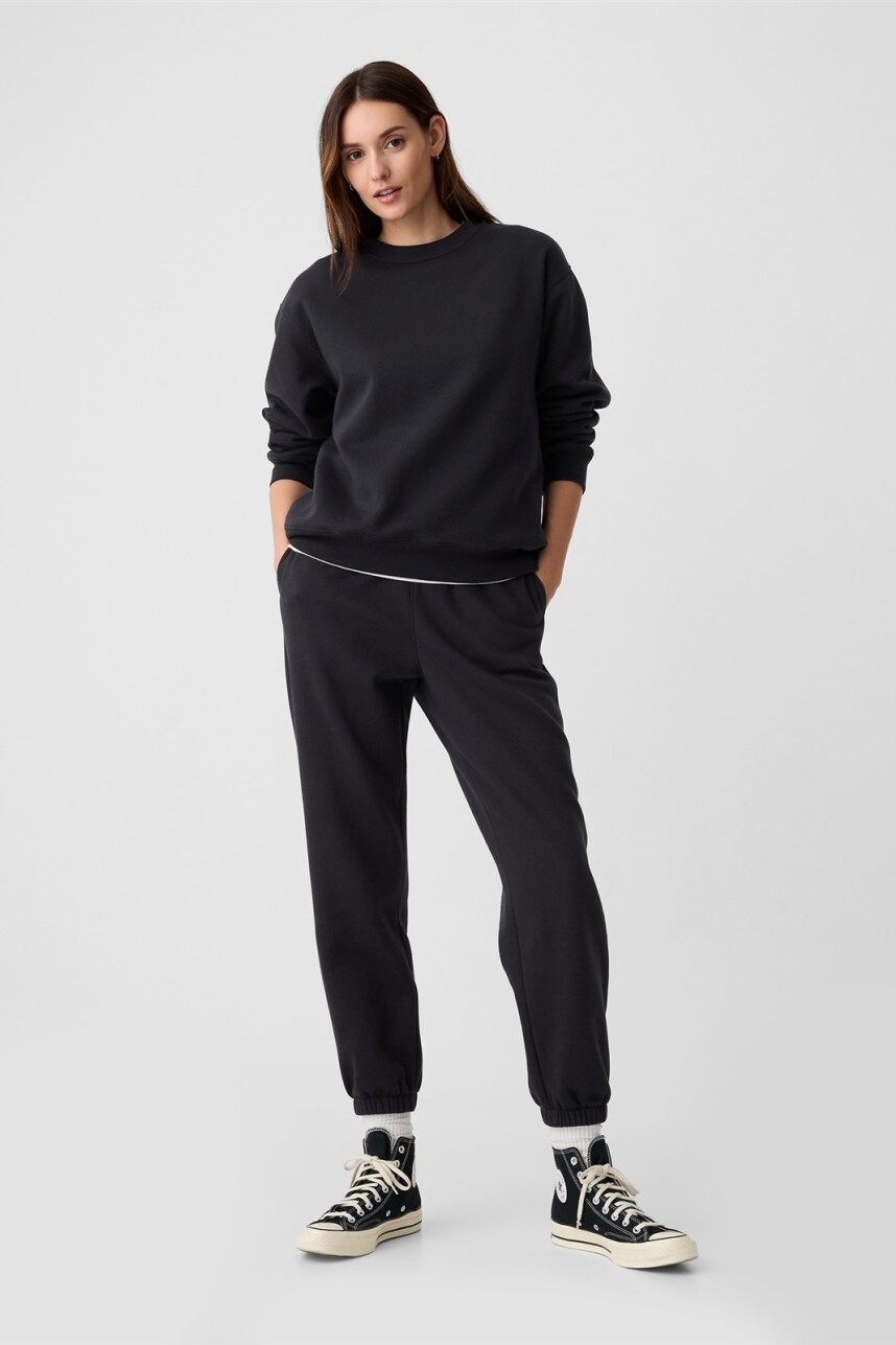 Pantalón Deportivo Con Puño Mujer Moonless Night