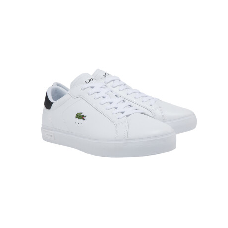 Lacoste Powercourt Leather Sneakers White