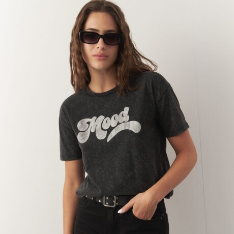 REMERA ARKET Negro