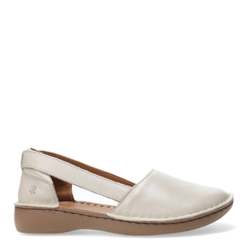 Sandalias de Mujer Lombardino Hortencia Amarillo Crema
