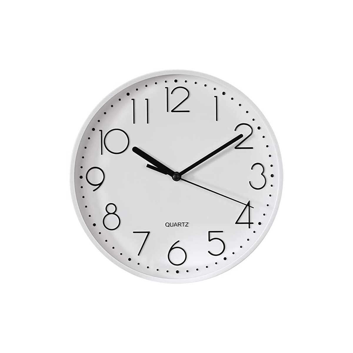 Reloj de pared blanco sale