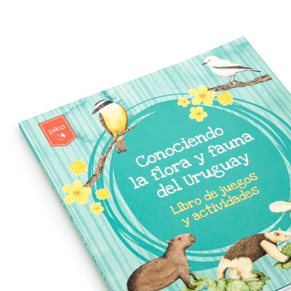 LIBRO PAPEL CONOCIENDO LA FLORA Y FAUNA DEL URUGUAY