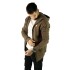 CAMPERA C/ CAPUCHA XS-XL MARRON