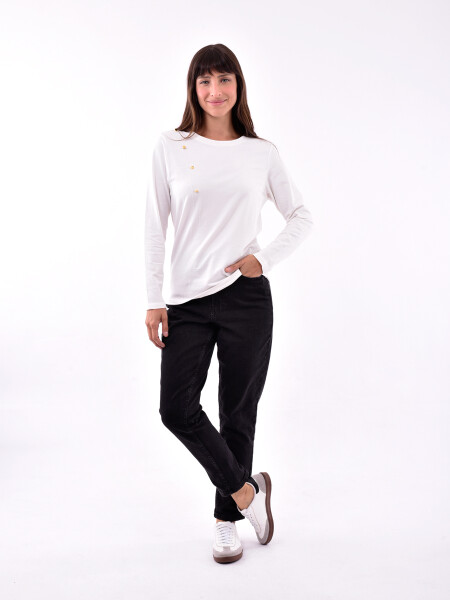 REMERA MAHALO OFF WHITE