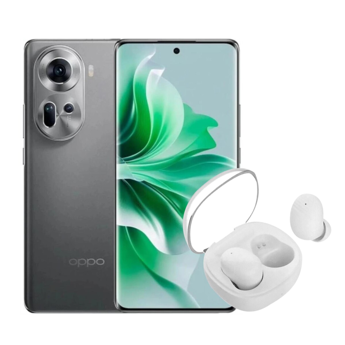 OPPO Reno 11 5G 6.7' 256GB 12GB RAM Cámara 32Mpx - Gris Titanio 