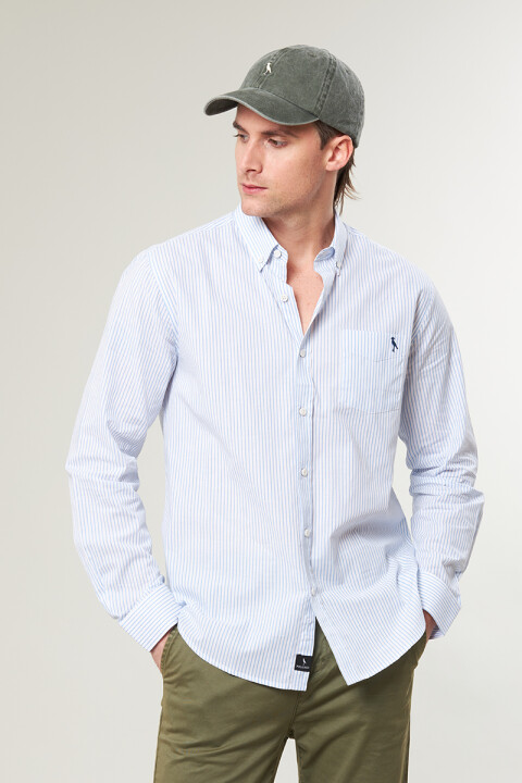 CAMISA TESTU POLANCO Azul Medio